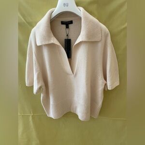 Banana Republic Soft Cream Knit Top